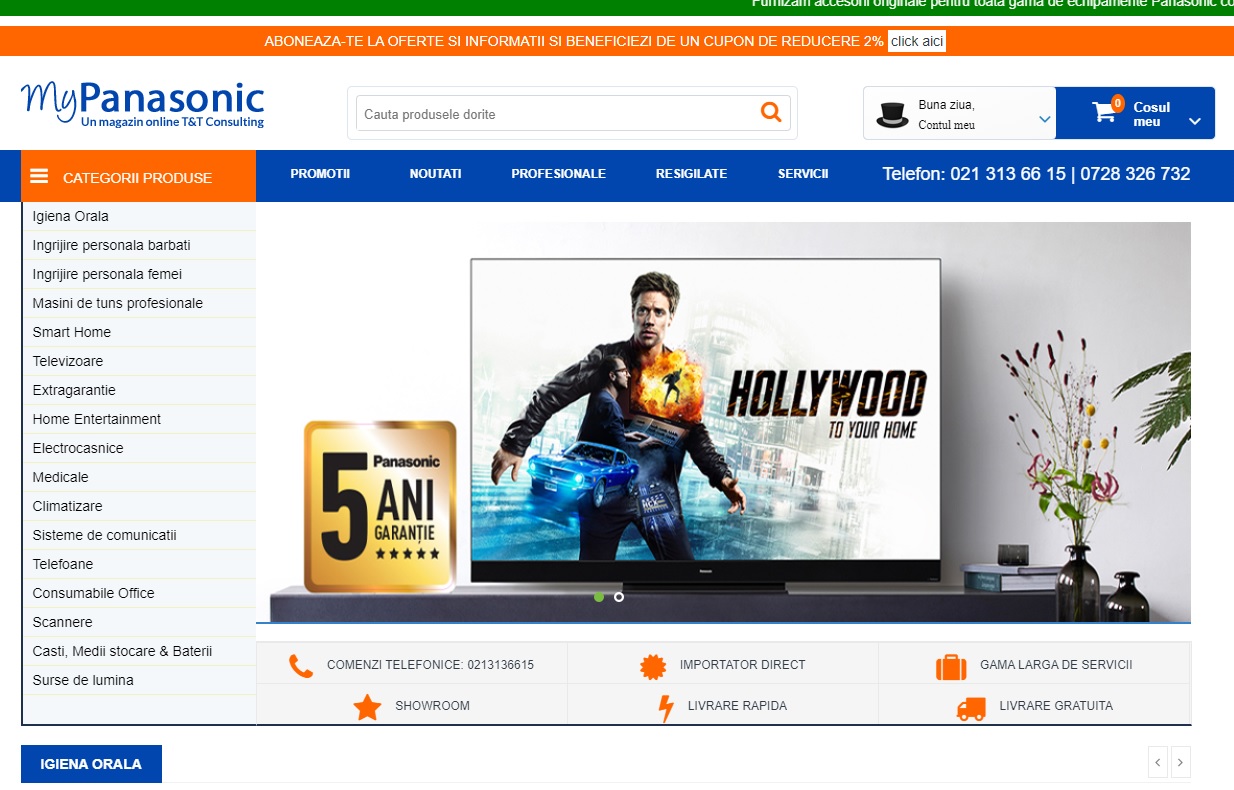 mypanasonic screenshot